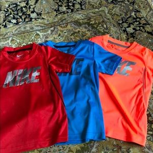NWOT Boys Nike Dri-Fit Shirts - 3!